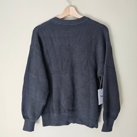 Aritzia TNA Beacon Sweater - 2021 - Inky Grey - Sz XXS - NWT - Picture 2 of 13